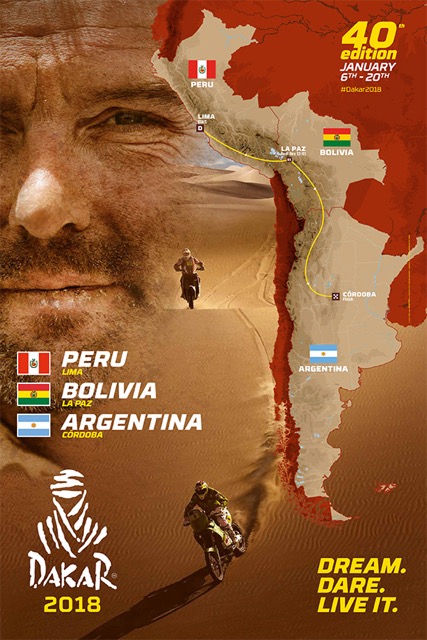 Sie ist gleichzeitig die 10. Rallye, die auf dem südamerikanischen Kontinent stattfinden wird.
Fünf Jahre, nachdem die Dakar Rallye das letzte Mal Peru besucht hat, werden die Teilnehmer an den pazifischen Ozean und nach Lima zurückkehren.